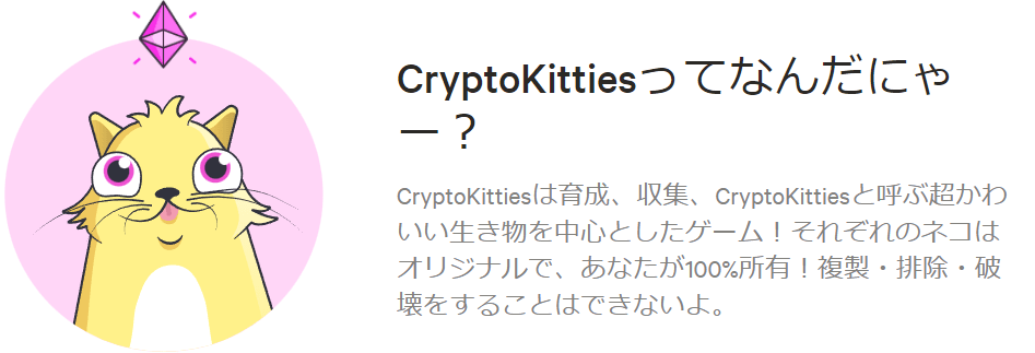 CryptoKittiesの画像