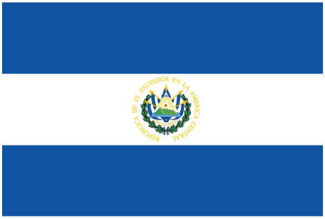 エルサルバドル共和国の国旗